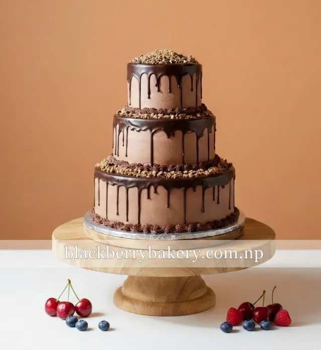 3 Tier Chocolate Truffle