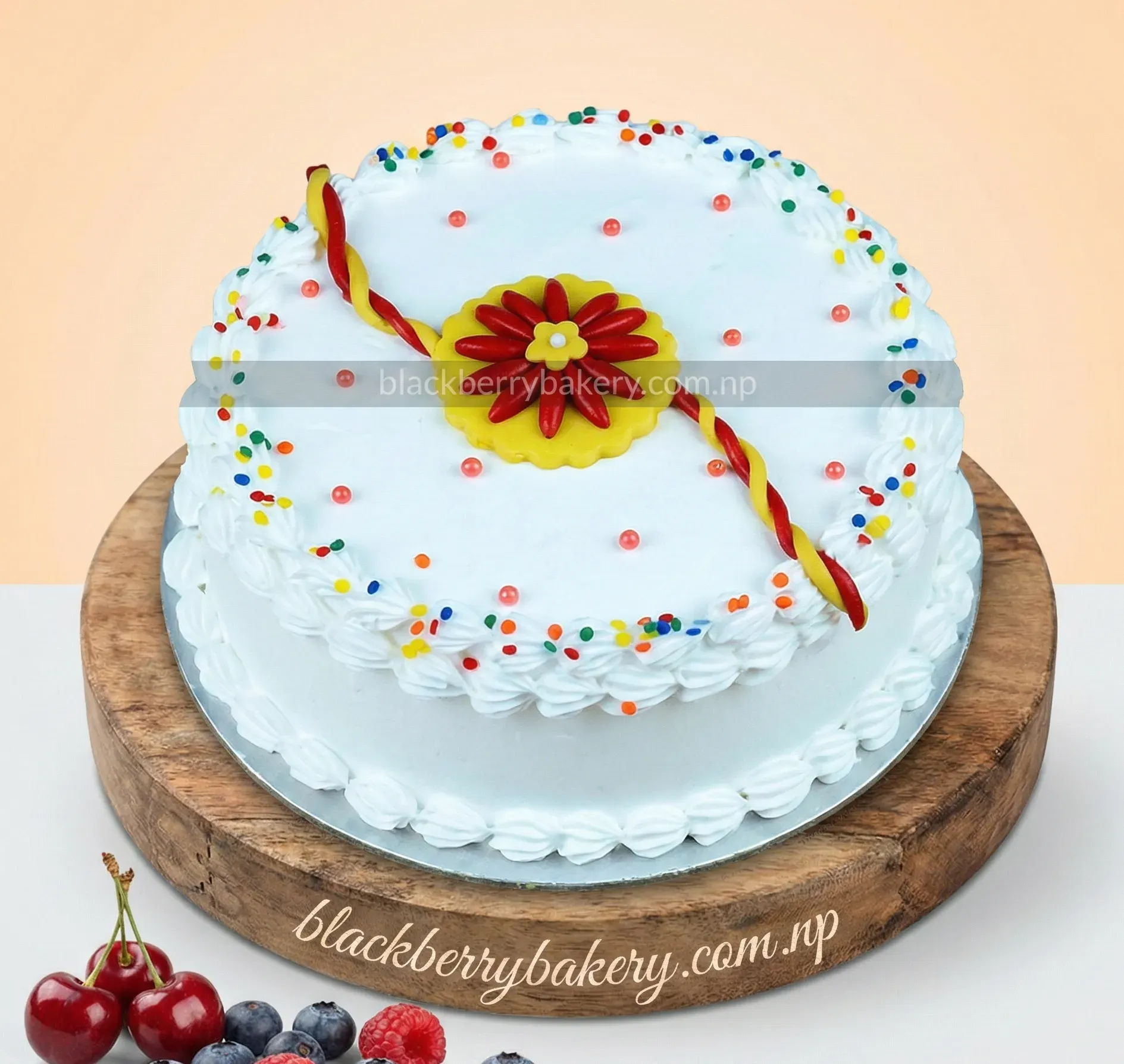 Brother Sister Celebration  Rakhi Cake