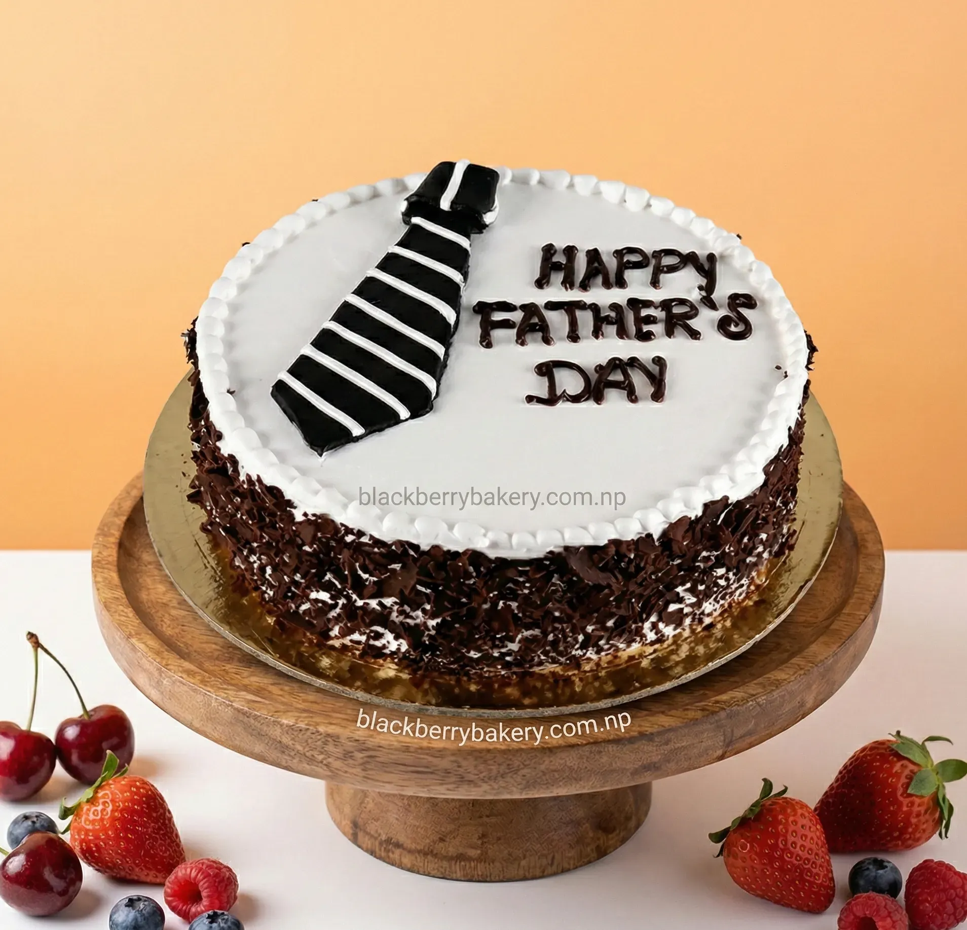 Tie Design Fathers Day Cake 