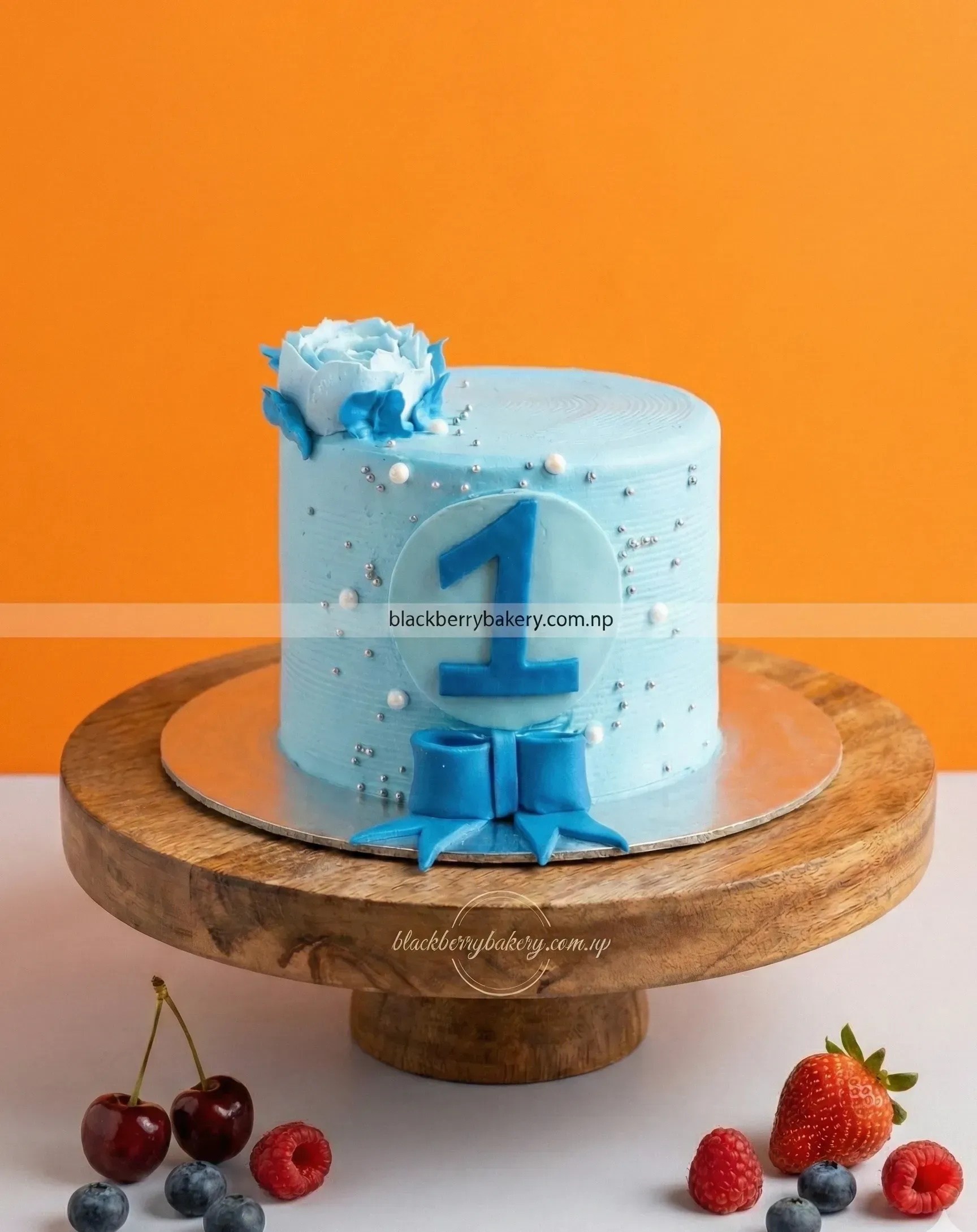 Blue Number Theme Cake -Perfect for all celebration