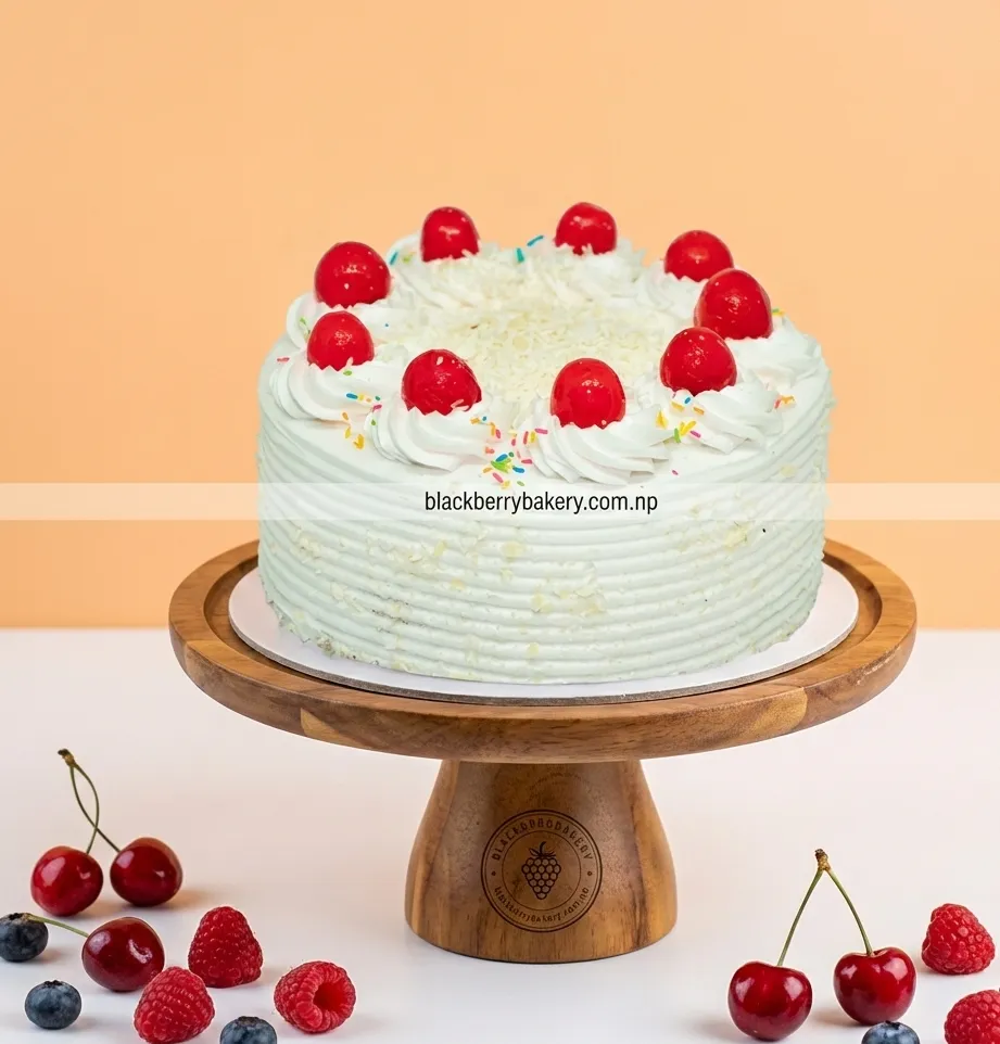 Simple Cherry Delight Cake