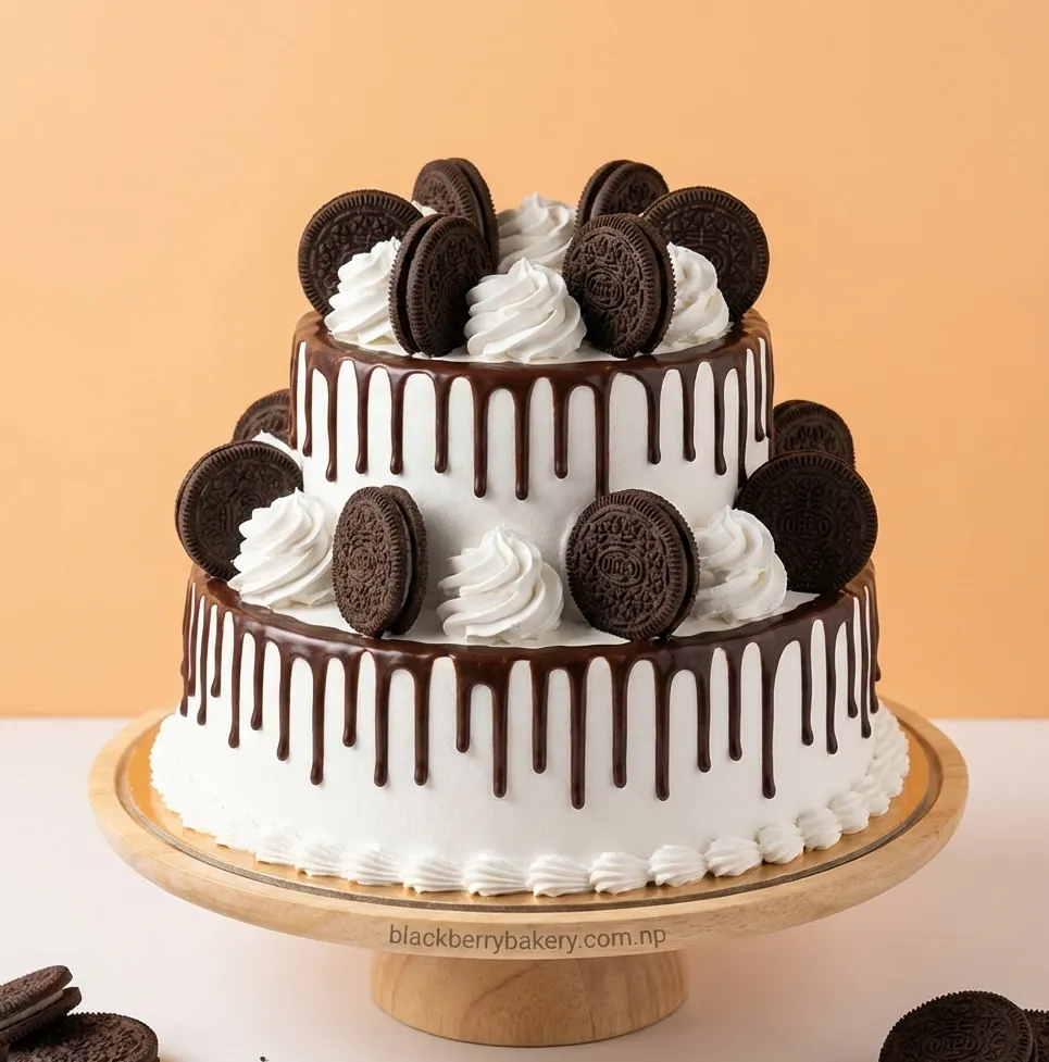 Oreo  Design Cake 